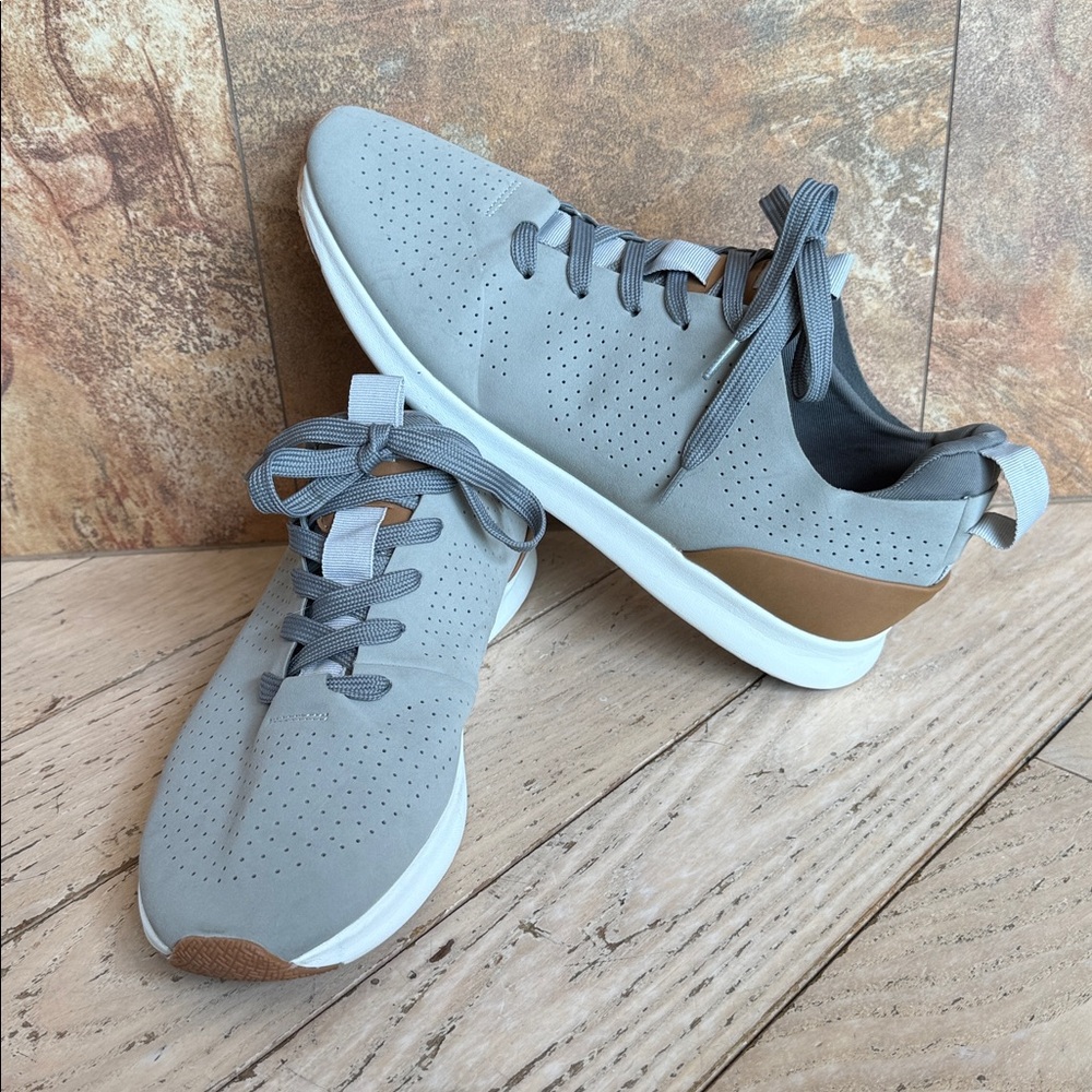 Steve Madden Sneakers P-Brixx Gray Lace Up Cushioned Insole Men Size 10.5 - Picture 10 of 12